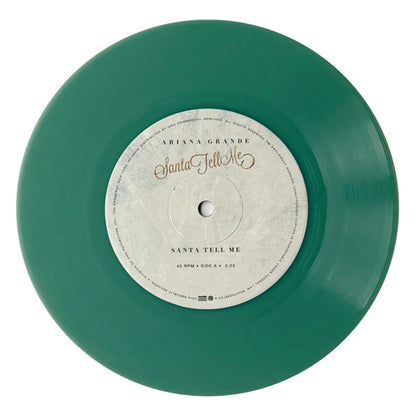 Ariana Grande : Santa Tell Me (7", Single, Ltd, Gre)
