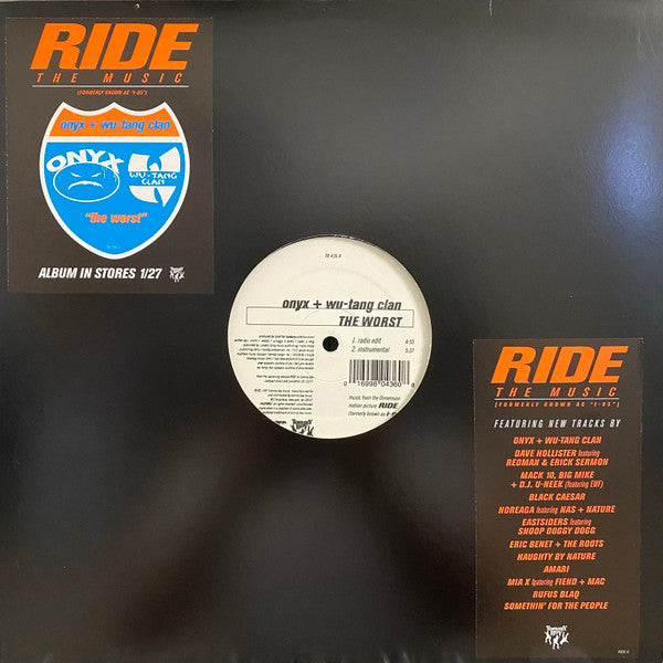 Onyx & Wu-Tang Clan : The Worst (12")