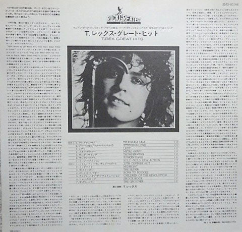 T. Rex : Great Hits (LP, Comp, RE)