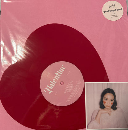 Laufey (2) : Valentine (7", Shape, Single, Ltd, Num, RE, Red)