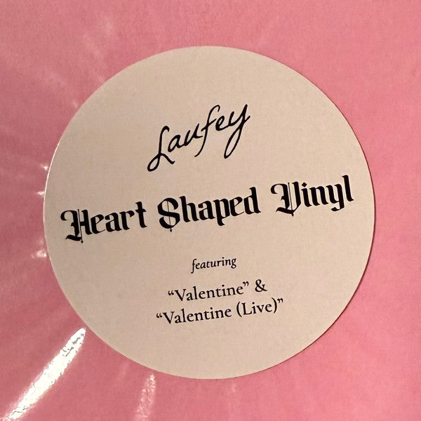 Laufey (2) : Valentine (7", Shape, Single, Ltd, Num, RE, Red)