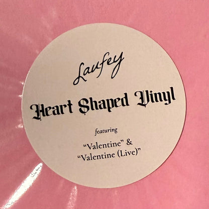 Laufey (2) : Valentine (7", Shape, Single, Ltd, Num, RE, Red)