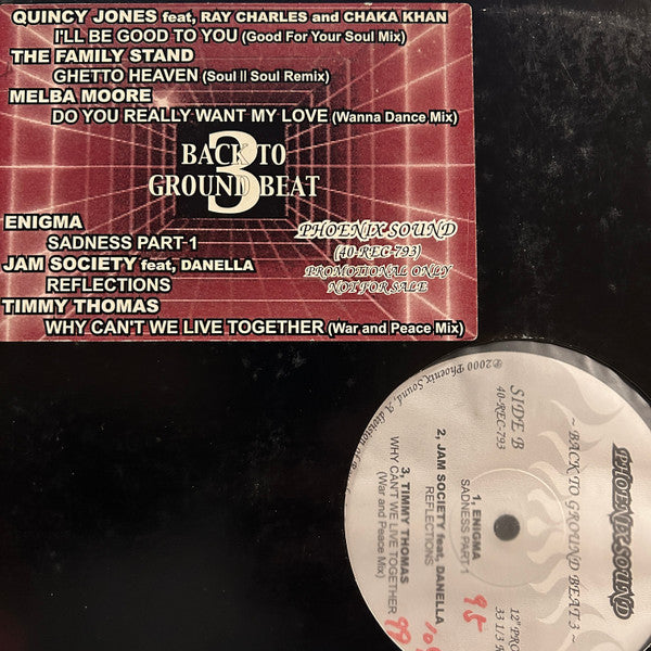 Various : Back To Ground Beat 3 (12", Comp)