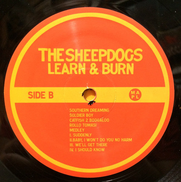 The Sheepdogs : Learn & Burn (LP, Album)