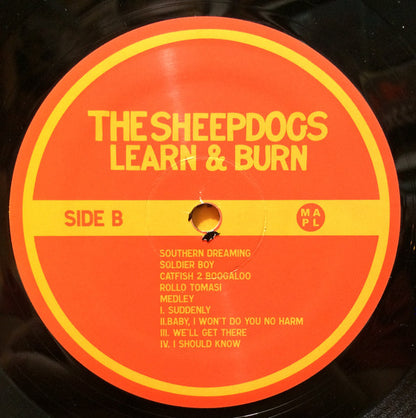 The Sheepdogs : Learn & Burn (LP, Album)