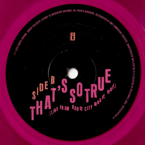 Gracie Abrams : That's So True (7", Single, Mag)