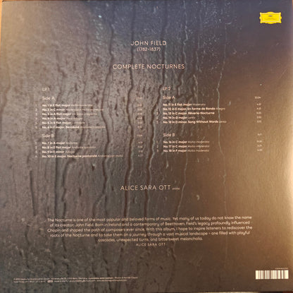 Alice Sara Ott, John Field (2) : John Field: Complete Nocturnes (2xLP)