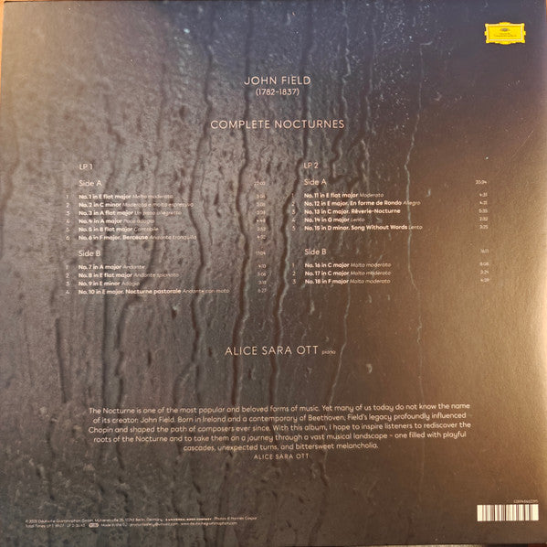Alice Sara Ott, John Field (2) : John Field: Complete Nocturnes (2xLP)
