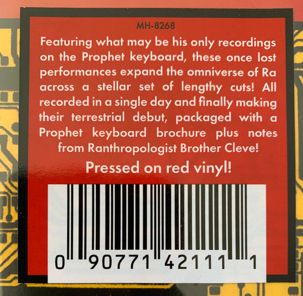 Sun Ra & His Arkestra* : Prophet (LP, Album, RE, Red)