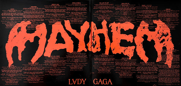 Lady Gaga : Mayhem (LP + LP, S/Sided, Etch + Album, 180)