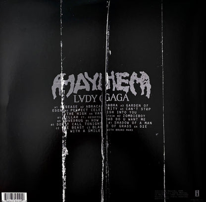 Lady Gaga : Mayhem (LP + LP, S/Sided, Etch + Album, 180)