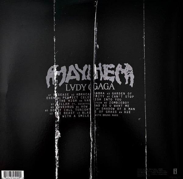 Lady Gaga : Mayhem (LP + LP, S/Sided, Etch + Album, 180)