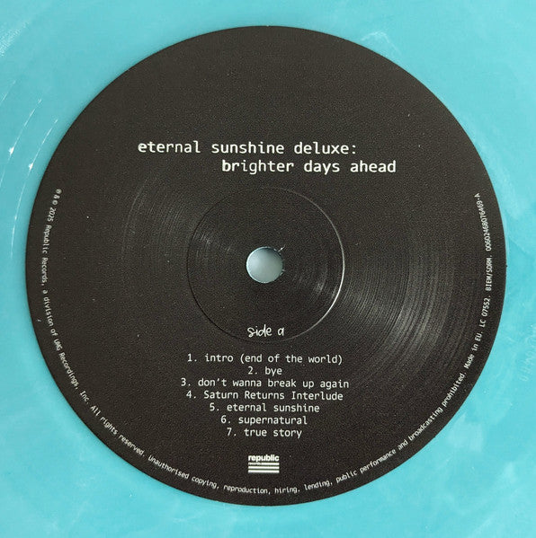 Ariana Grande : Eternal Sunshine Deluxe: Brighter Days Ahead (2xLP, Album, Dlx, Tur)