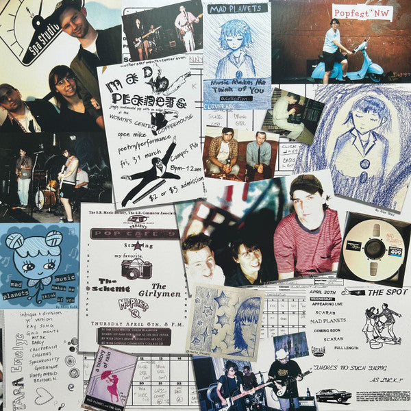 Mad Planets : Music Makes Me Think Of You (Comp, Ltd, RE, Alt + LP, Bla + LP, Blu)