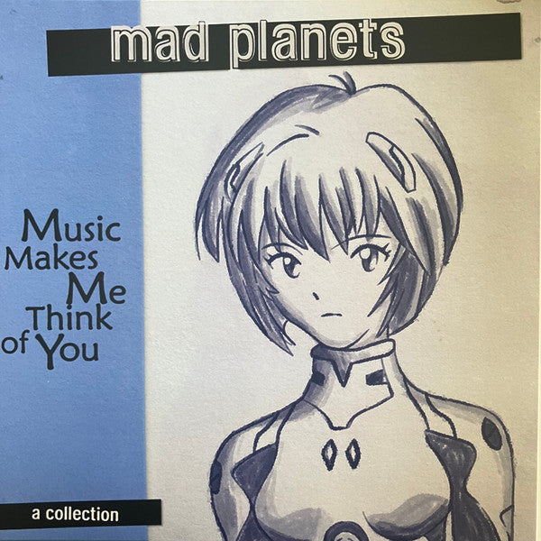 Mad Planets : Music Makes Me Think Of You (LP, Cle + LP, Bla + Comp, Ltd, RE, Uni)
