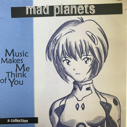 Mad Planets : Music Makes Me Think Of You (LP, Cle + LP, Bla + Comp, Ltd, RE, Uni)
