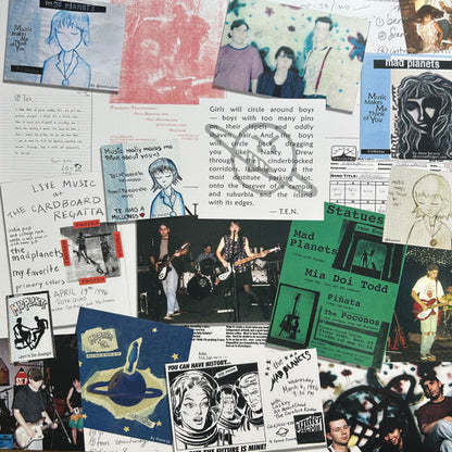 Mad Planets : Music Makes Me Think Of You (LP, Cle + LP, Bla + Comp, Ltd, RE, Uni)