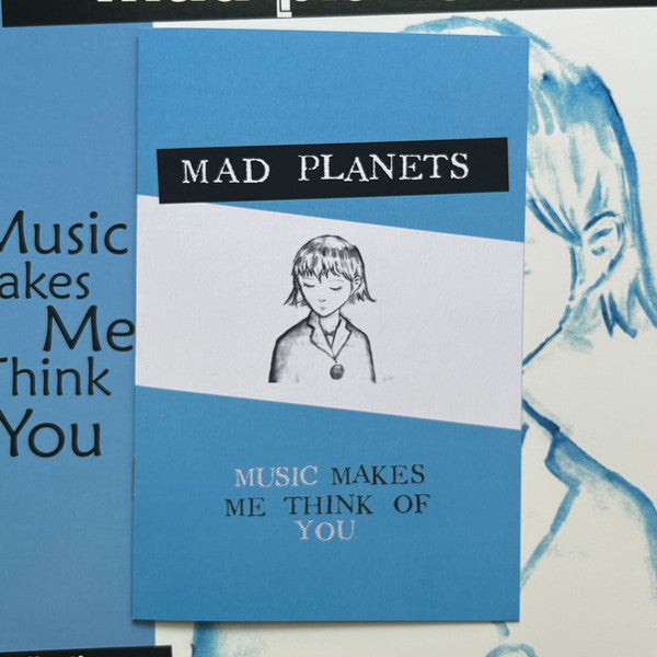 Mad Planets : Music Makes Me Think Of You (LP, Cle + LP, Bla + Comp, Ltd, RE, Uni)