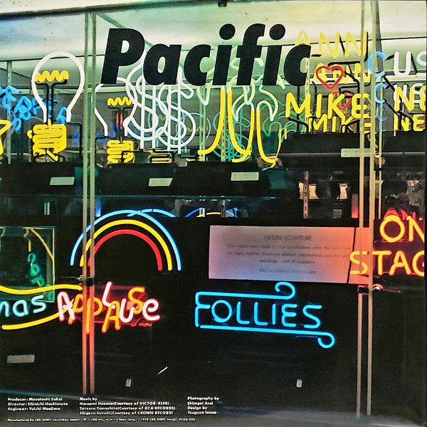 細野晴臣*, 鈴木　茂* & 山下達郎* : Pacific (LP, Album)