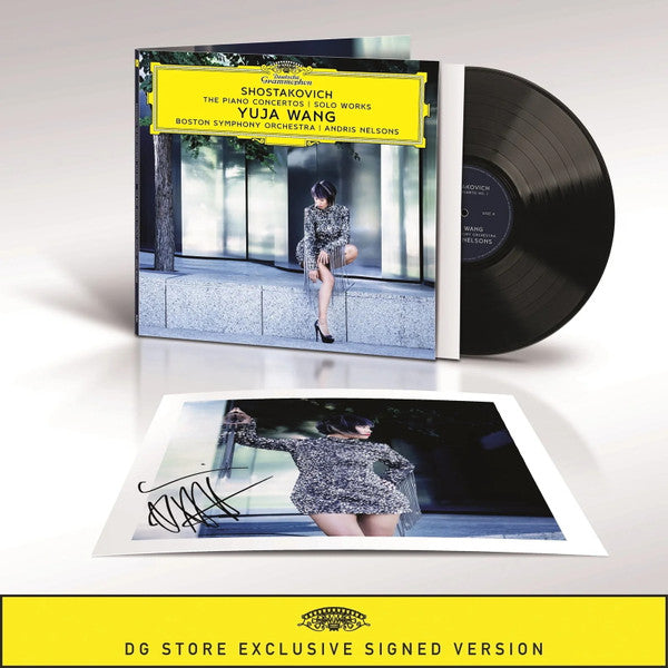 Yuja Wang - Dmitri Shostakovich - Boston Symphony Orchestra, Andris Nelsons : The Piano Concertos | Solo Works (LP, Album)