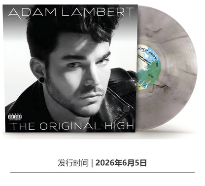 Adam Lambert – The Original High (European Clear Vinyl LP)