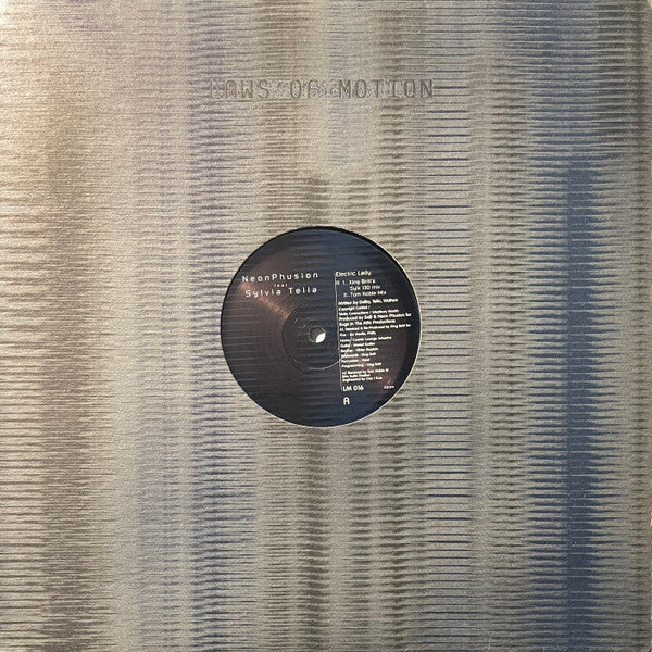 Neon Phusion Feat Sylvia Tella : Electric Lady (12", M/Print)