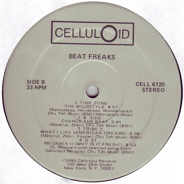 Various : Beat Freaks (LP, Comp, P/Mixed)