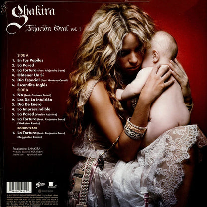 Shakira : Fijación Oral Vol. 1 (LP, Album, RE, S/Edition, 20t)