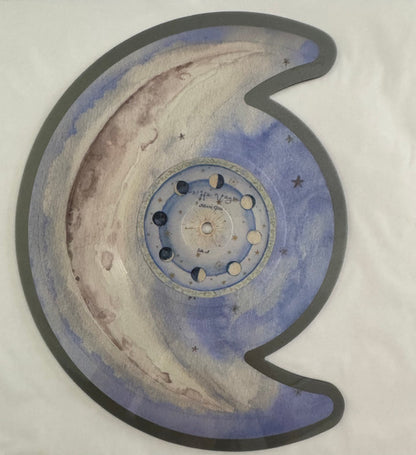 Ha Vay : Moon Girl (7", Shape, Single, Num, Pic)