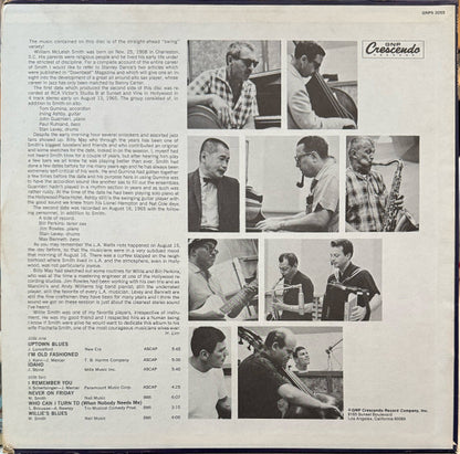 Willie Smith (2) : The Best Of Willie Smith (LP)