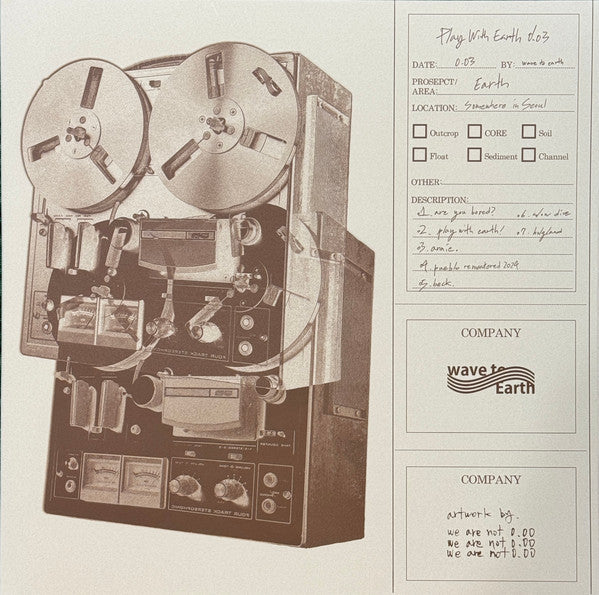 Wave To Earth : Play With Earth! 0.03 (LP, Album)