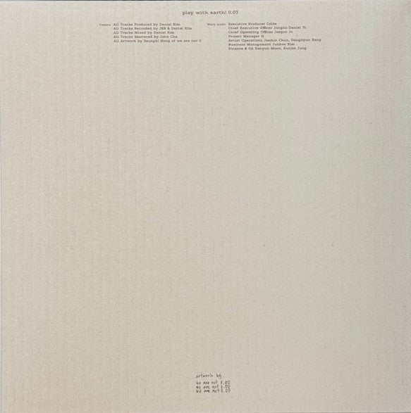 Wave To Earth : Play With Earth! 0.03 (LP, Album)