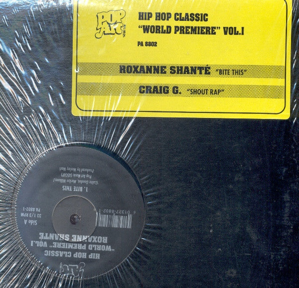 Various : Hip Hop Classic "World Premiere" Vol.1 (12")