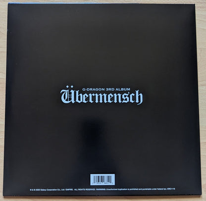 G-Dragon : Übermensch (LP, Album, Rai)