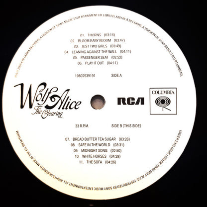 Wolf Alice : The Clearing (LP, Album, Num)
