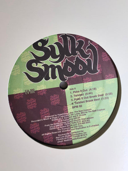 Sylk Smoov : Cat Call / Poke It Out (12", Single, Promo)