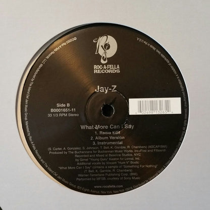 Jay-Z : Change Clothes (12", Single)
