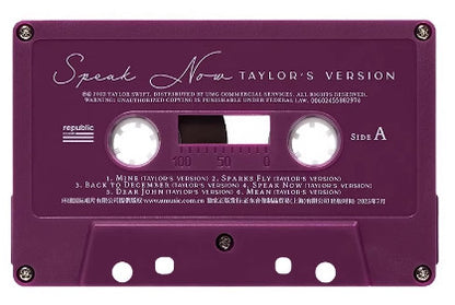 Taylor Swift = Taylor Swift : Speak Now (Taylor's Version) = 爱的告白（重制版） (2xCass, Album, Pur)