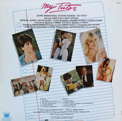 Webster Lewis : My Tutor (Original Motion Picture Soundtrack) (LP, Album)