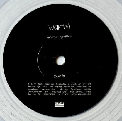 Ariana Grande : Dandelion (7", Single, Cle)