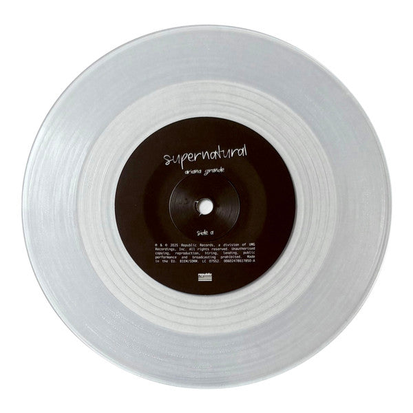 Ariana Grande : Supernatural (7", Single, Cle)