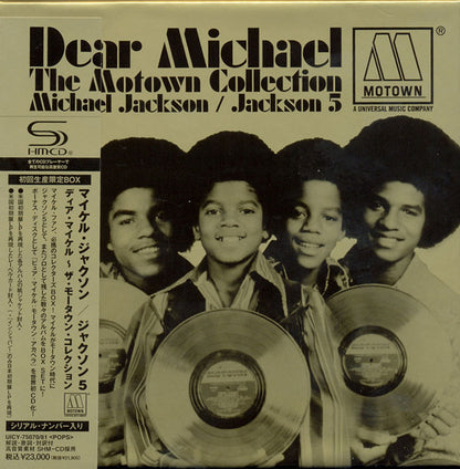 Michael Jackson / Jackson 5* : Dear Michael - The Motown Collection (Box, Comp, Ltd, SHM + 3xCD, Comp, Car + CD, Comp, )