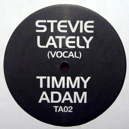 Stevie* : Lately (Timmy Regisford & Adam Rios Remix) (12", Unofficial)
