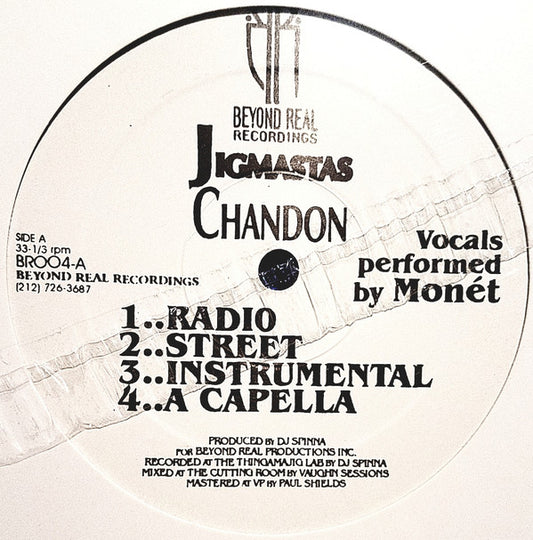 Jigmastas : Chandon / Iz You Dee (12")