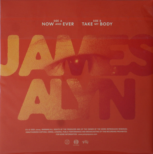 James Alyn : Now And Ever / Walk Out The Door (7", RSD, Ltd)