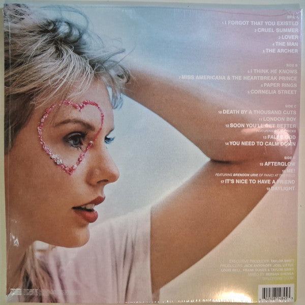 Taylor Swift : Lover (LP, Pin + LP, Blu + Album, RE)