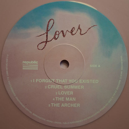 Taylor Swift : Lover (LP, Pin + LP, Blu + Album, RE)