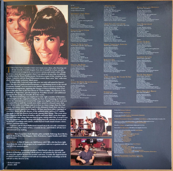 Carpenters With The Royal Philharmonic Orchestra* : Carpenters With The Royal Philharmonic Orchestra (2xLP, Album, 180)