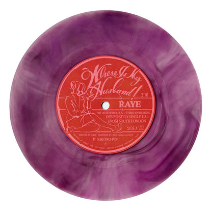 Raye (3) : Where Is My Husband! (7", Single, Pin)