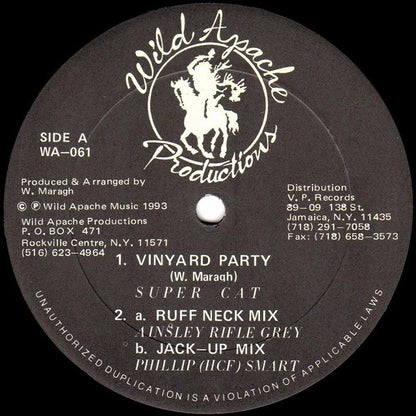 Super Cat (2) / Delton Screechie : Vinyard Party / Midnight Cowboy (12")